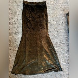 silence and noise maxi skirt